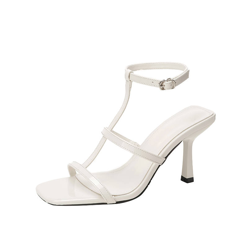 TATAYA Microfiber Leather One Strap Sandals Women's