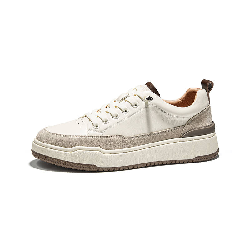Hautton Jeans Skateboard Shoes Men's White