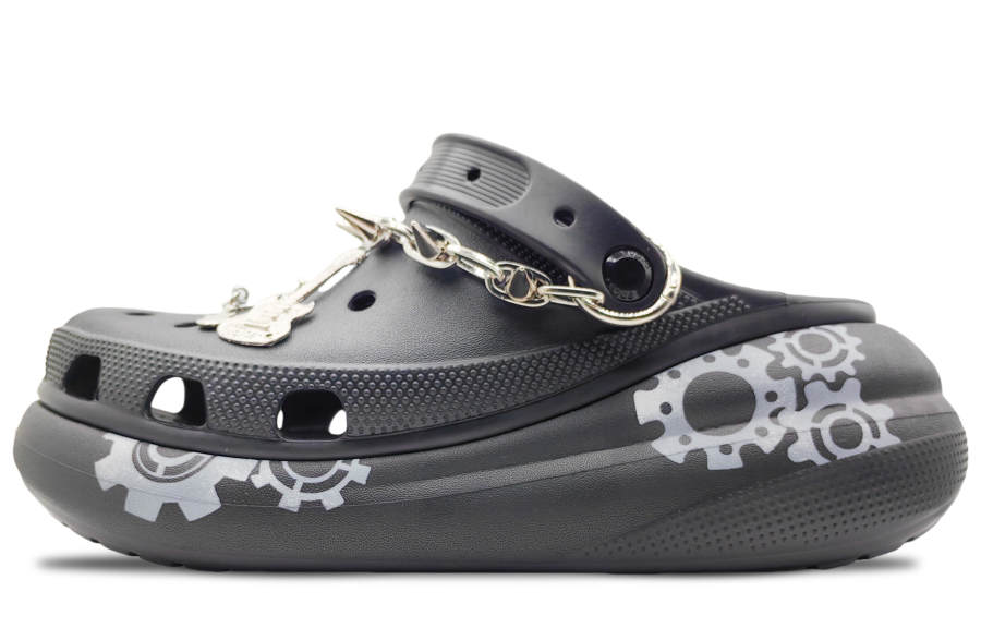 Crocs Crocs Classic Crush Clogs Unisex Black