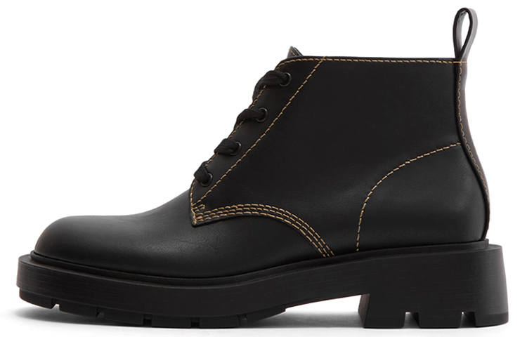 CHARLES&KEITH Ankle Length Combat Boots Women's Black