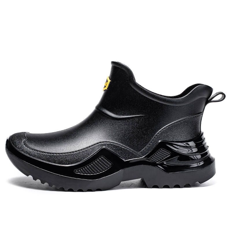 LONGYING Waterproof Abrasion Resistant Waterproof And Wear resistant Rain Boots Men's