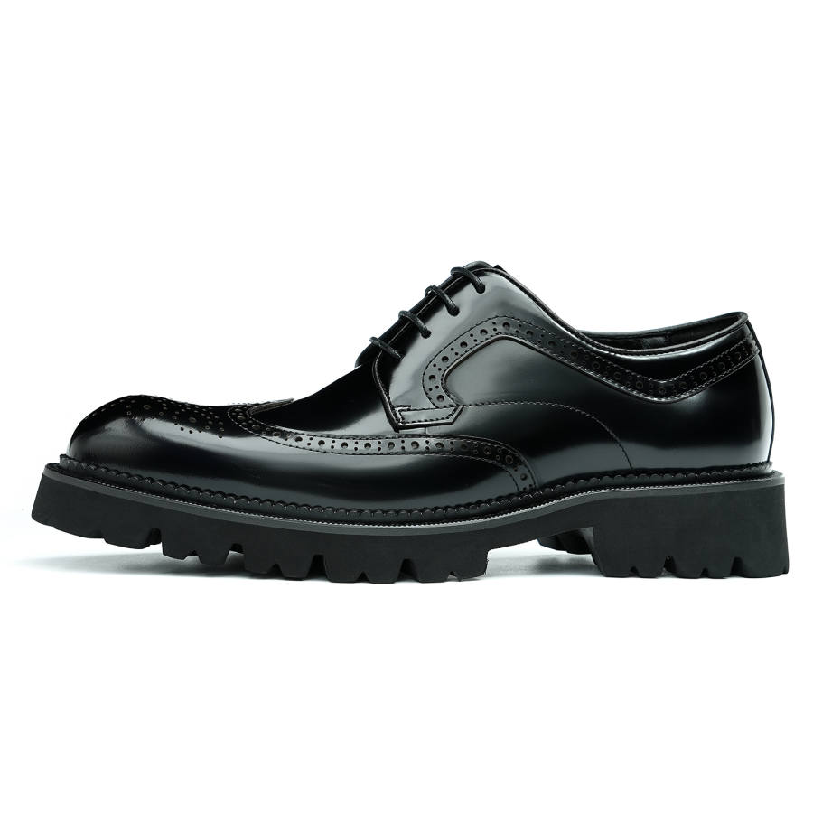 ASTON M.JAZZ Cow Leather Casual Shoes Men's