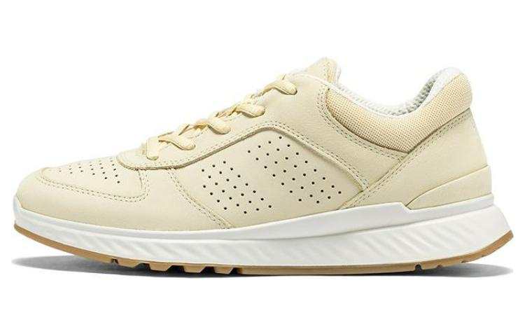 Ecco Skip And Loafer Collection Top Grain Cow Leather Comfortable And Breathable Low top Sports Casual Shoes Women's