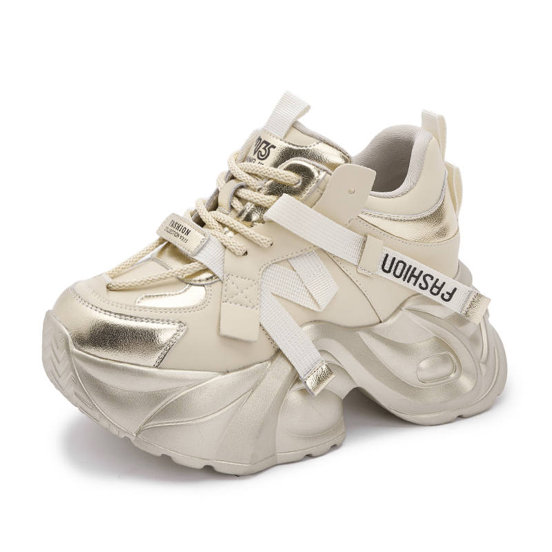 Shangjinni Microfiber Leather Cushioning Height Increasing Abrasion Resistant Lightweight Slip Resistant