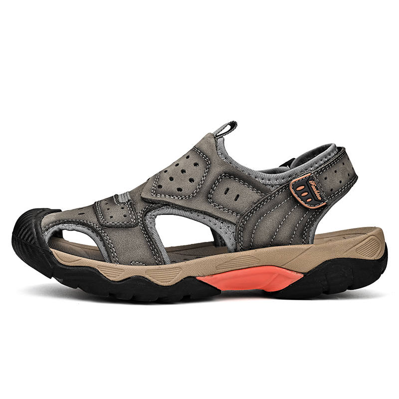 Frank Mully Top Grain Cow Leather Slip Resistant Slip Resistant River Trekking Shoes Men's