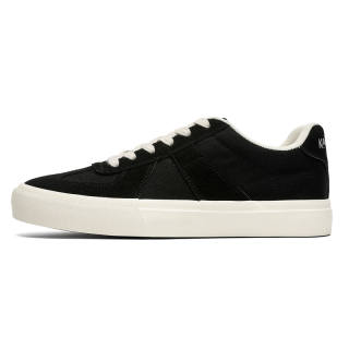 KAISER Canvas Shoes Men's Low Top Black/Beige/Olive Green