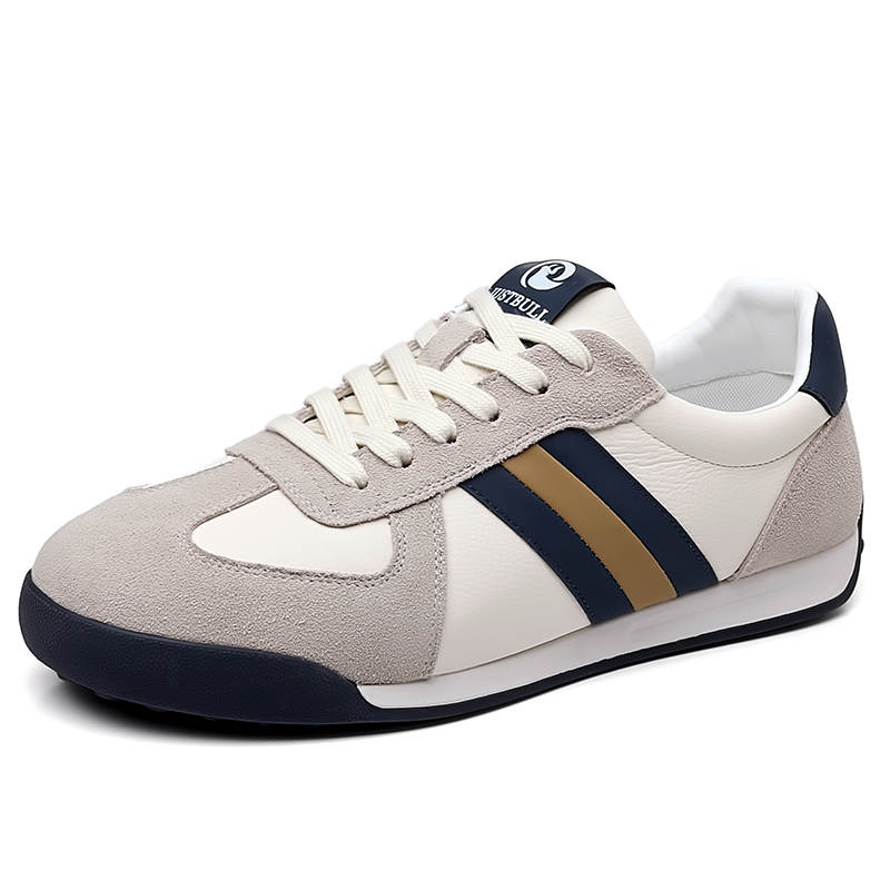POPULAR ROUSE PR Cow Split Leather Slip Resistant Low top Casual Shoes Men's