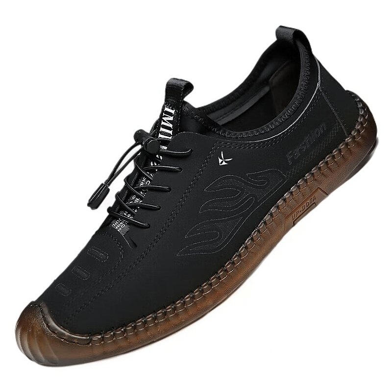 ZANSITE Casual Leather Shoes Men's Low Top