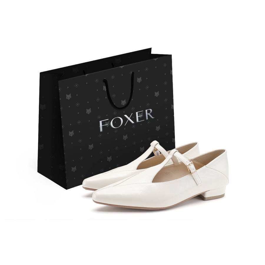 FOXER Chunky Heel Mary Jane Shoes Women's