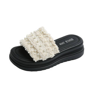 SHUXI Slide Slippers Women's Black