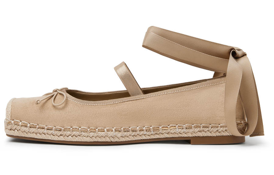CHARLES&KEITH Small Ck Fabric Women's Casual Shoes 2cm Women's