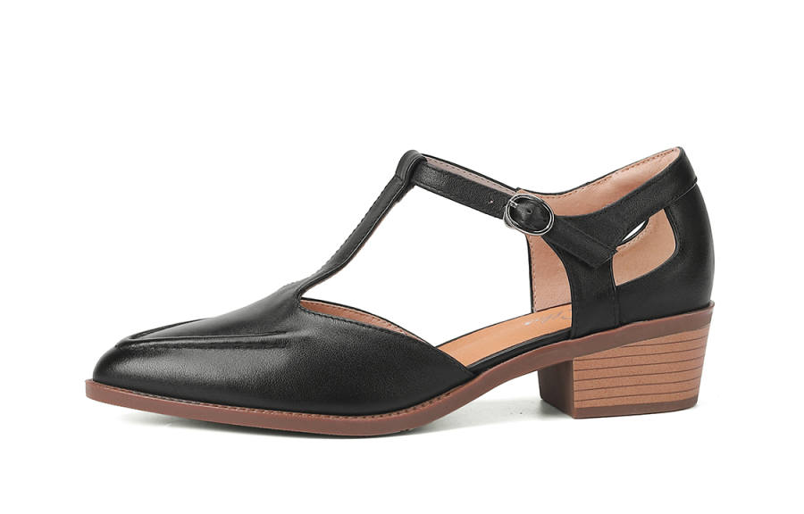 VEDULLAR Cow Leather Casual Shoes 4.5cm Women's