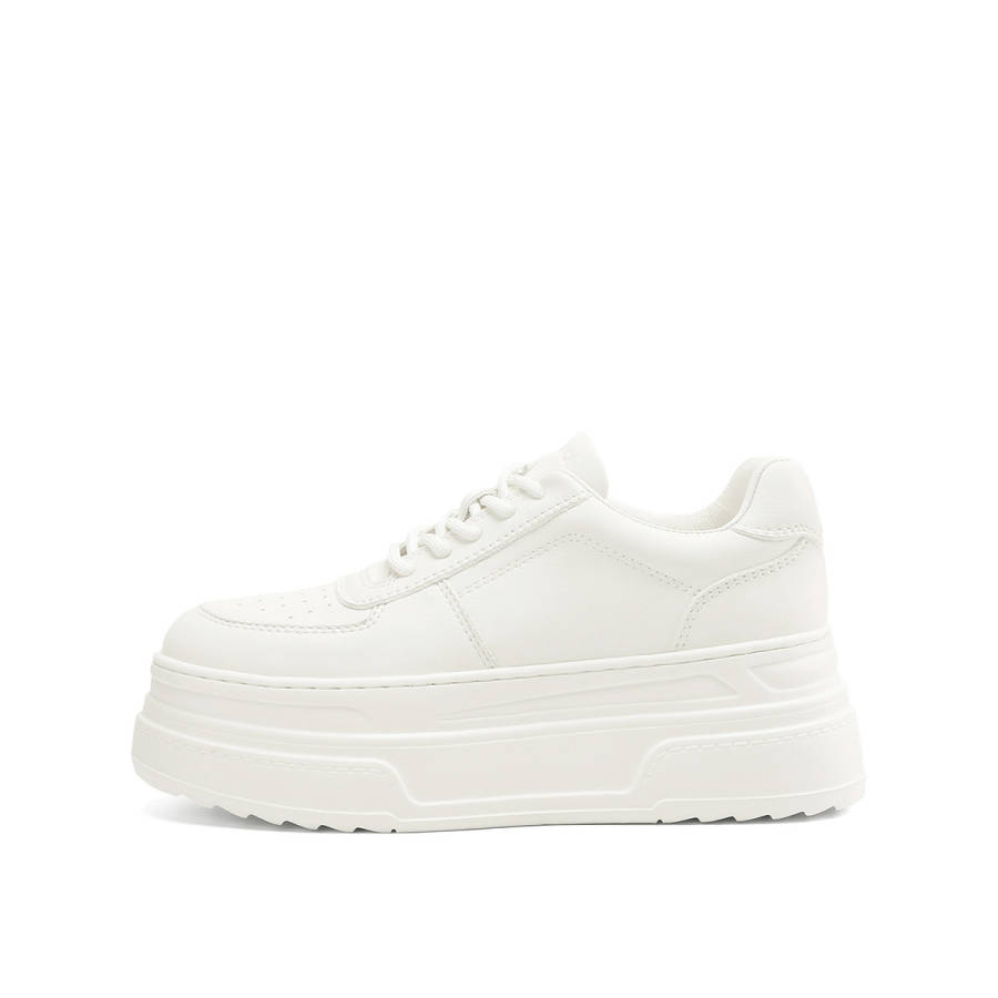 Rosa Bianca Top Grain Cow Leather Lightweight Height Increasing Lightweight Height Increasing Low top Skateboard Shoes