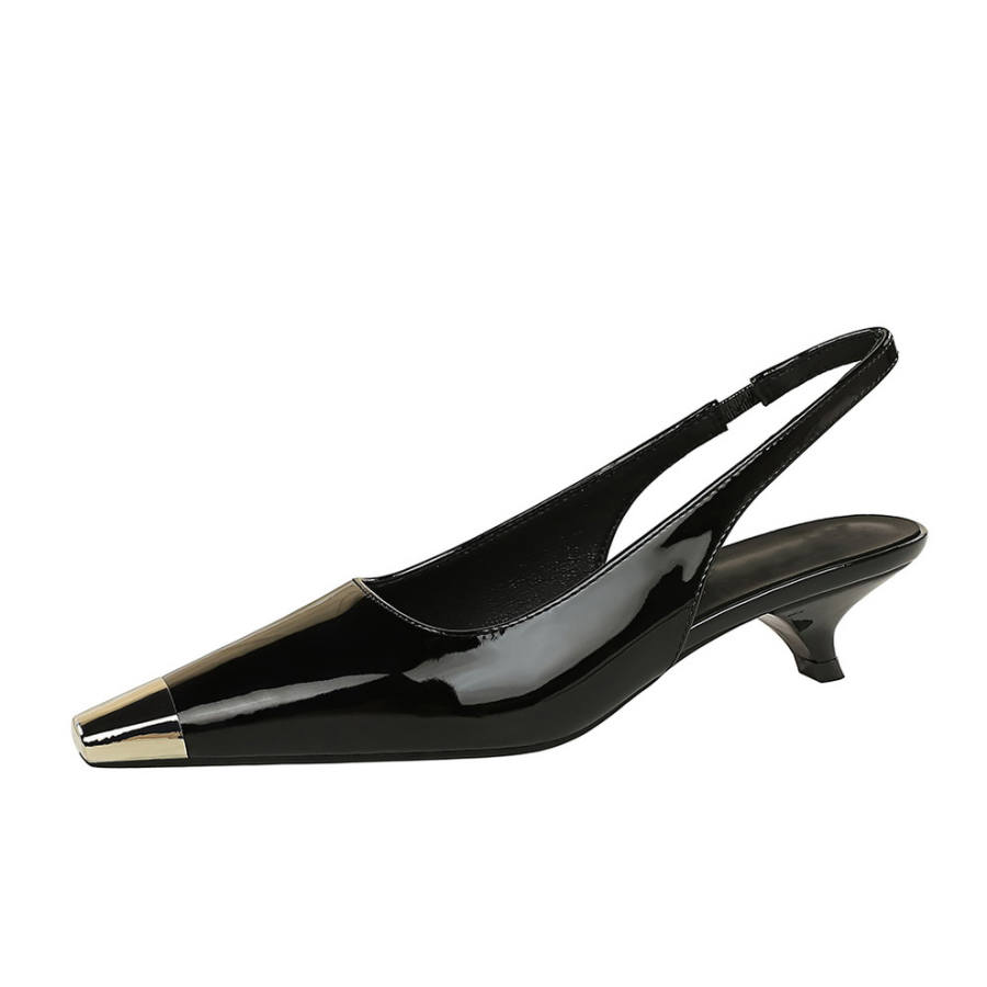 YAFEI XUANYU Patent Leather High Heels Women's