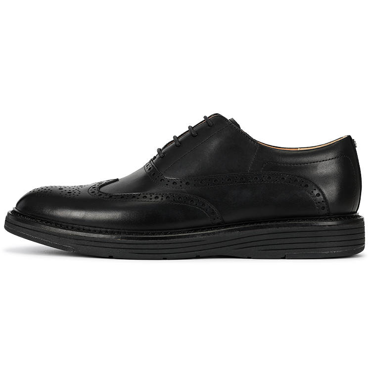 TIMOTHY&CO. Casual Leather Shoes Men's Low Top Black, Brown