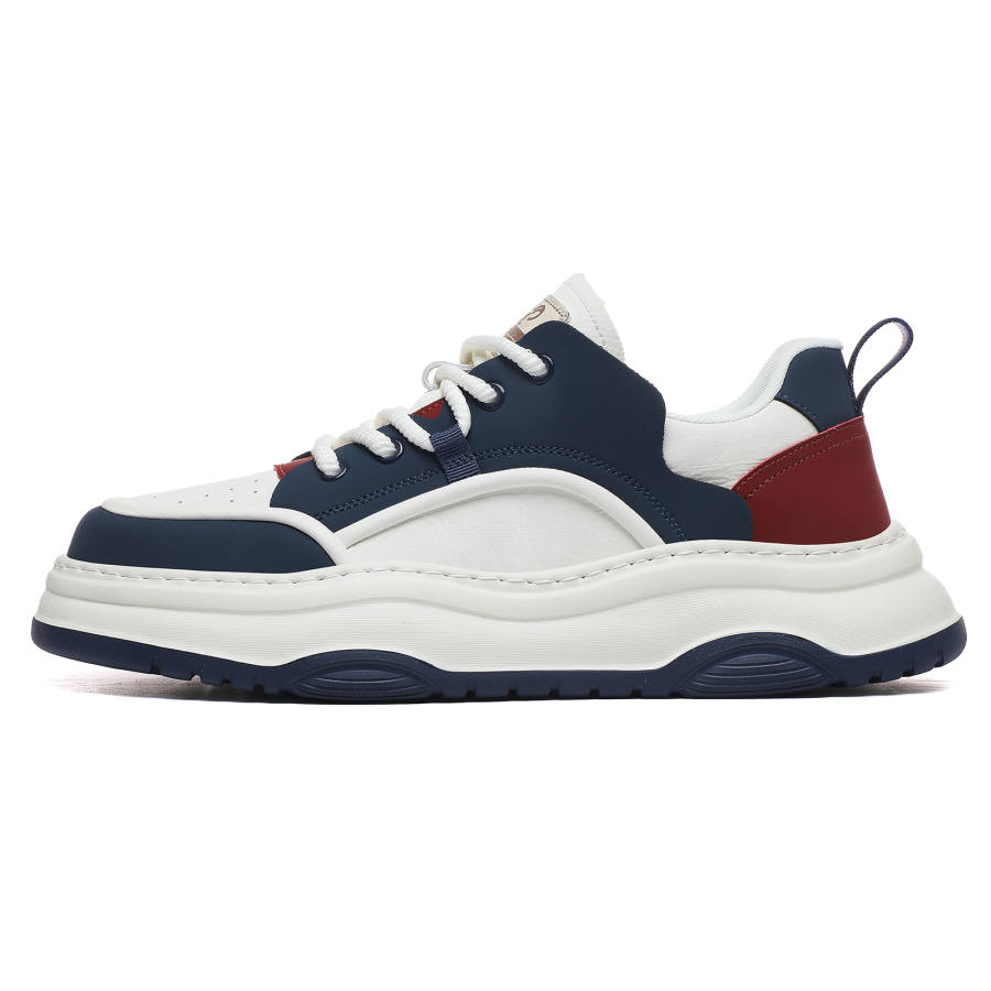 FACKRAM Microfiber Leather Lightweight Height Increasing Lightweight Height Increasing Low top Casual Shoes Men's