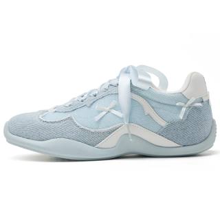 HERLOOK Dopamine Dressing Garden Collection Lightweight Low top Skateboard Shoes Women's Denim Blue