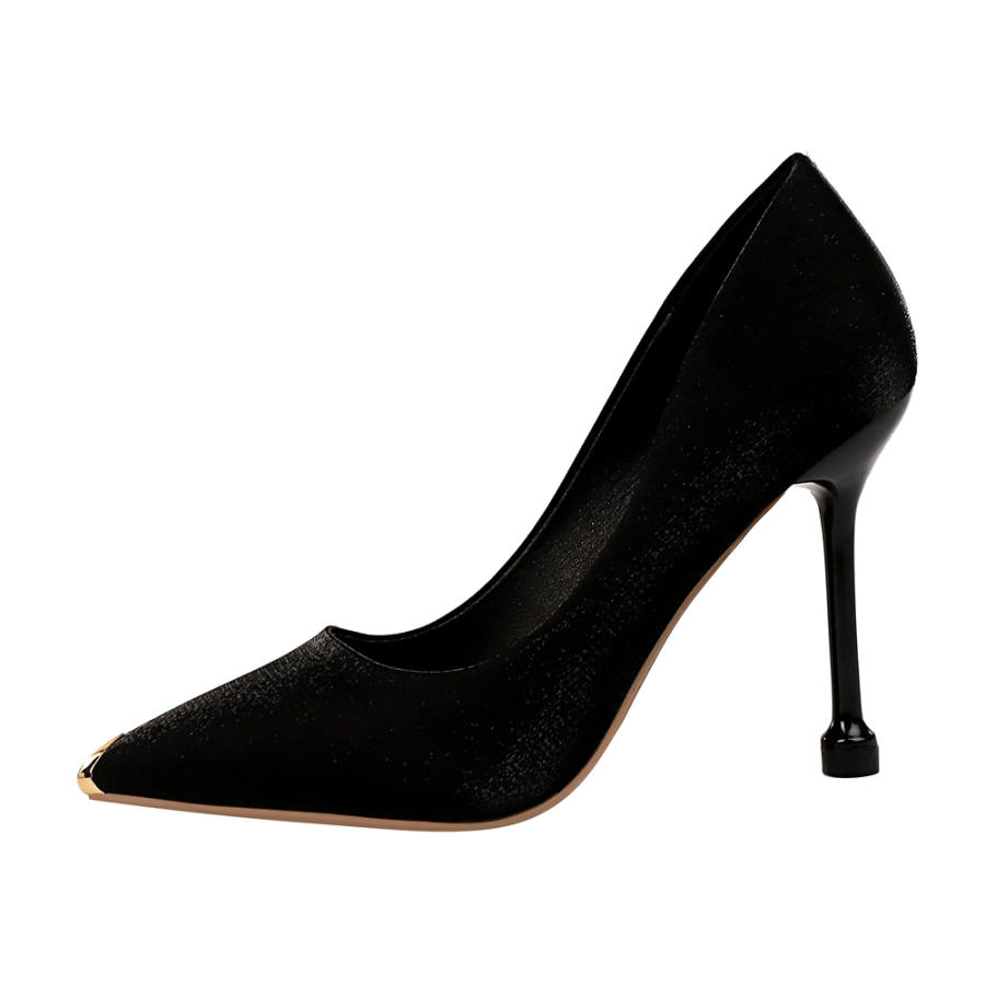 QITUMAUL Slim Heel High Heels 10.5cm Women's