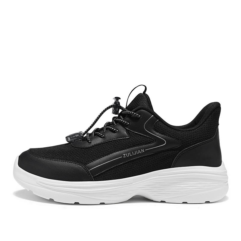 ZULIZ Synthetic Leather Cushioning Slip Resistant Abrasion Resistant Breathable Low top Casual Shoes Unisex