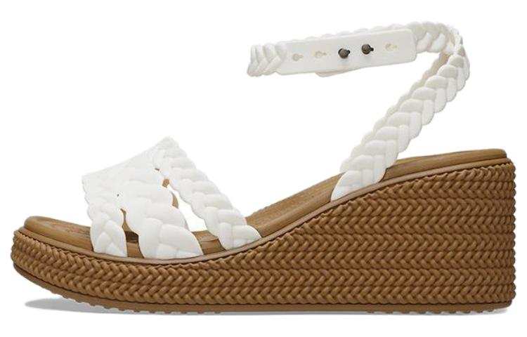 Crocs Crocs One Strap Sandals 7.5cm Women's White