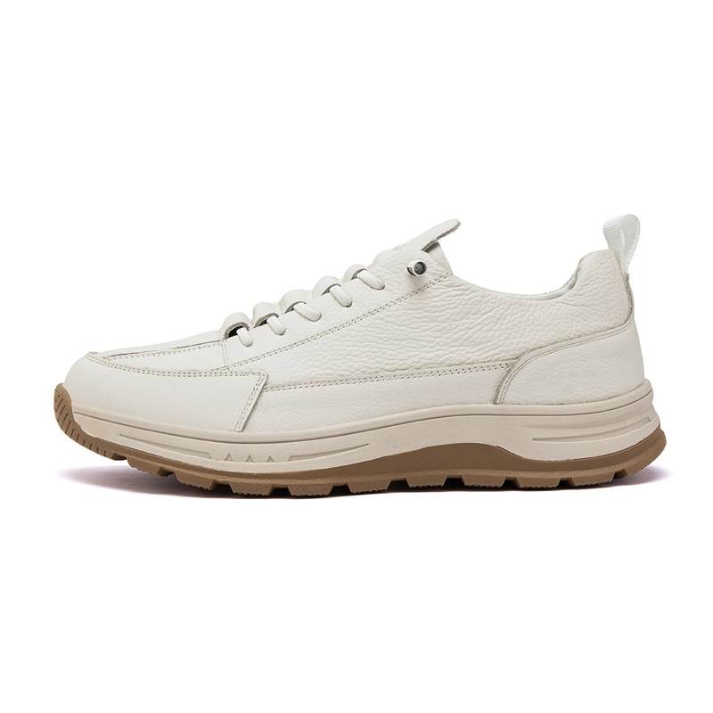 JOSINY Cow Leather Slip Resistant Low top Casual Shoes Men's