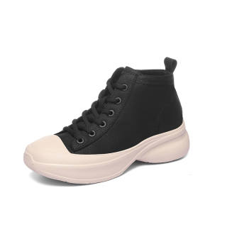 JINSITU Microfiber Leather High top Casual Shoes Women's
