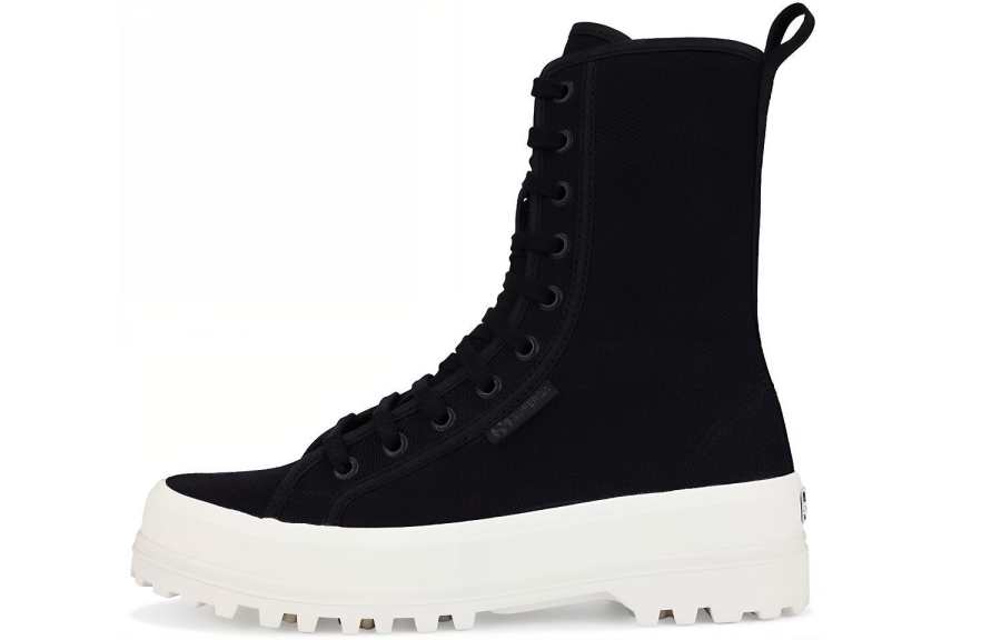 SUPERGA Abrasion Resistant Abrasion Resistant High top Casual Shoes Women's Black