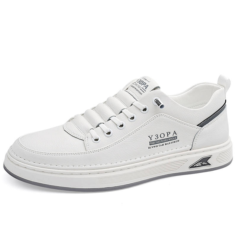 PTLS PTLS Cow Split Leather Slip Resistant Slip Resistant Low top Skateboard Shoes Men's