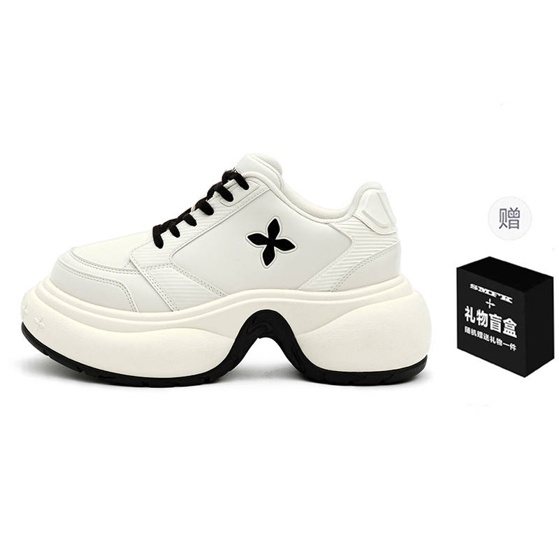 SMFK Low top Casual Shoes Women's Milk White