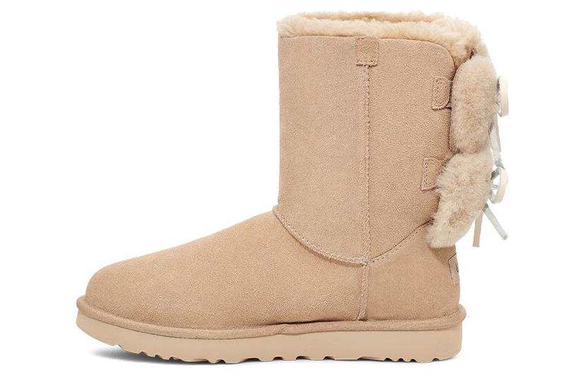 UGG UGG Classic Double Bow Short Boot 'Mustard Seed' Women's
