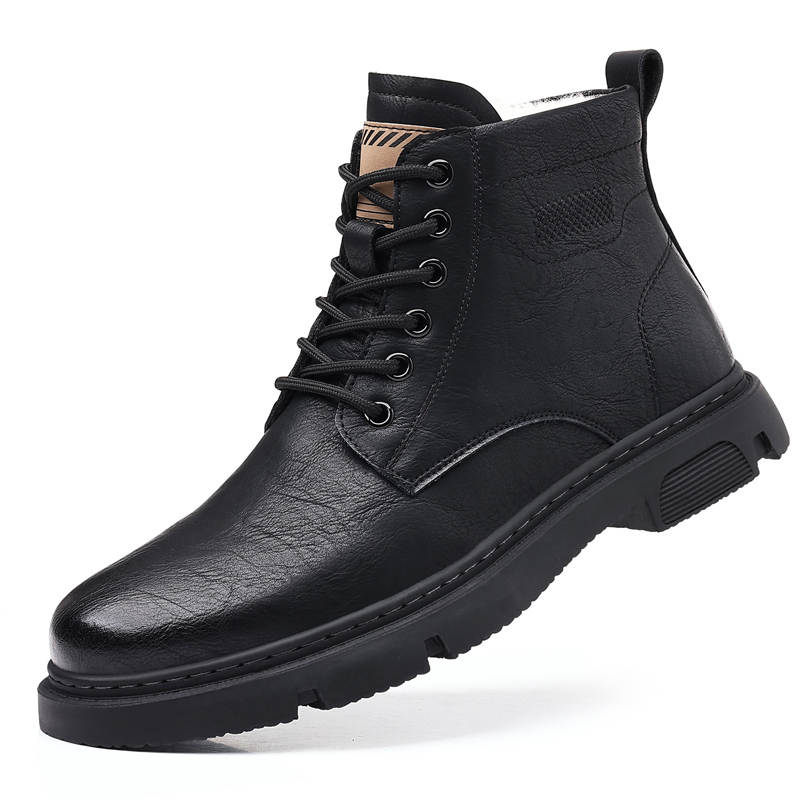 YILICHUANZHANG Short Combat Boots Men's