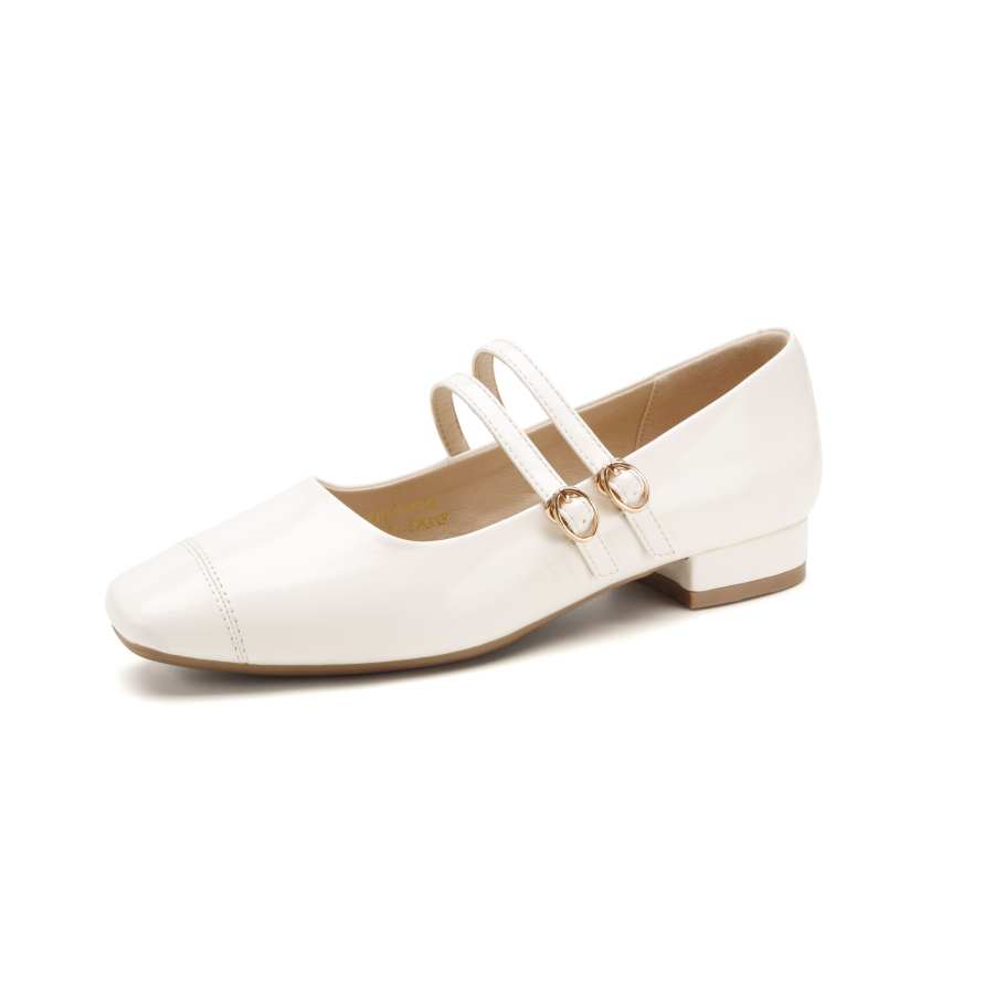 Safiya Chunky Heel Mary Jane Shoes Women's
