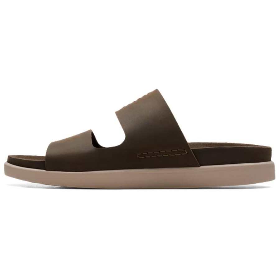 Clarks Clarks Slide Slippers Men's Dark Green