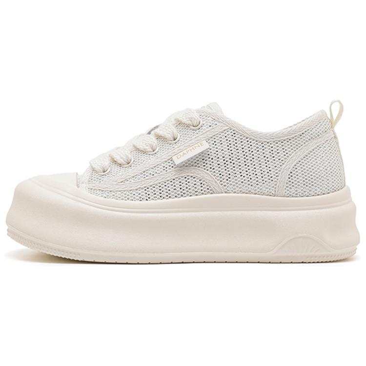 DAPHNE Textile, Synthetic Leather Slip Resistant Low top Skateboard Shoes Women's
