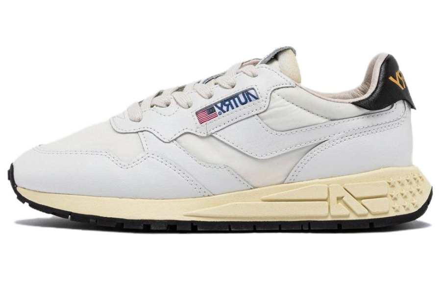 AUTRY Leather Lightweight Low top Casual Shoes Men's White