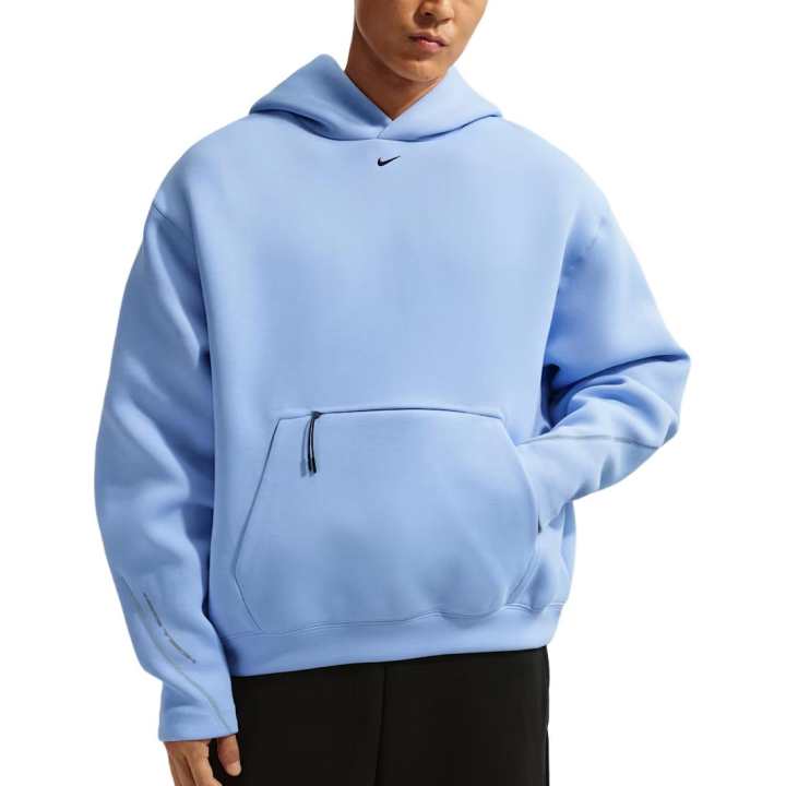 Nike Nike Sweatshirts Men's Aluminum/Black Hooded Thickened Regular