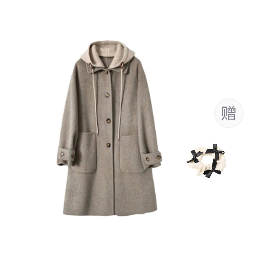 CPAURA Coats Women's Hooded Moderate