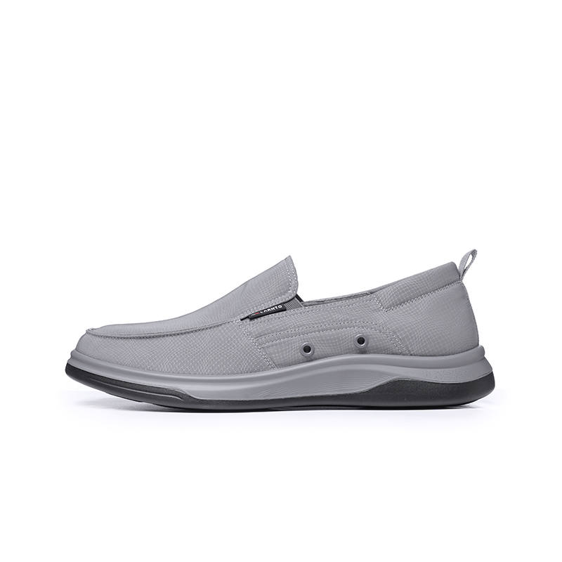 LAORENTOU Men's Casual Shoes Men's Low Top Black