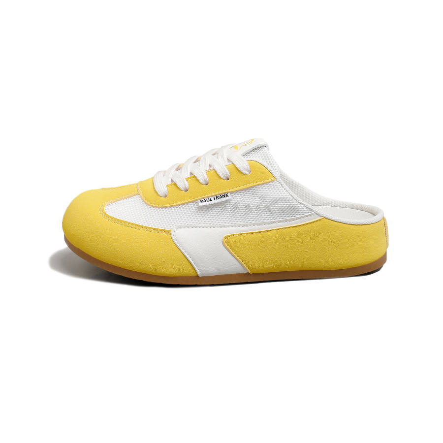 PAUL FRANK Odor Resistant Abrasion Resistant Slip Resistant Closed Toe Slippers Women's Yellow