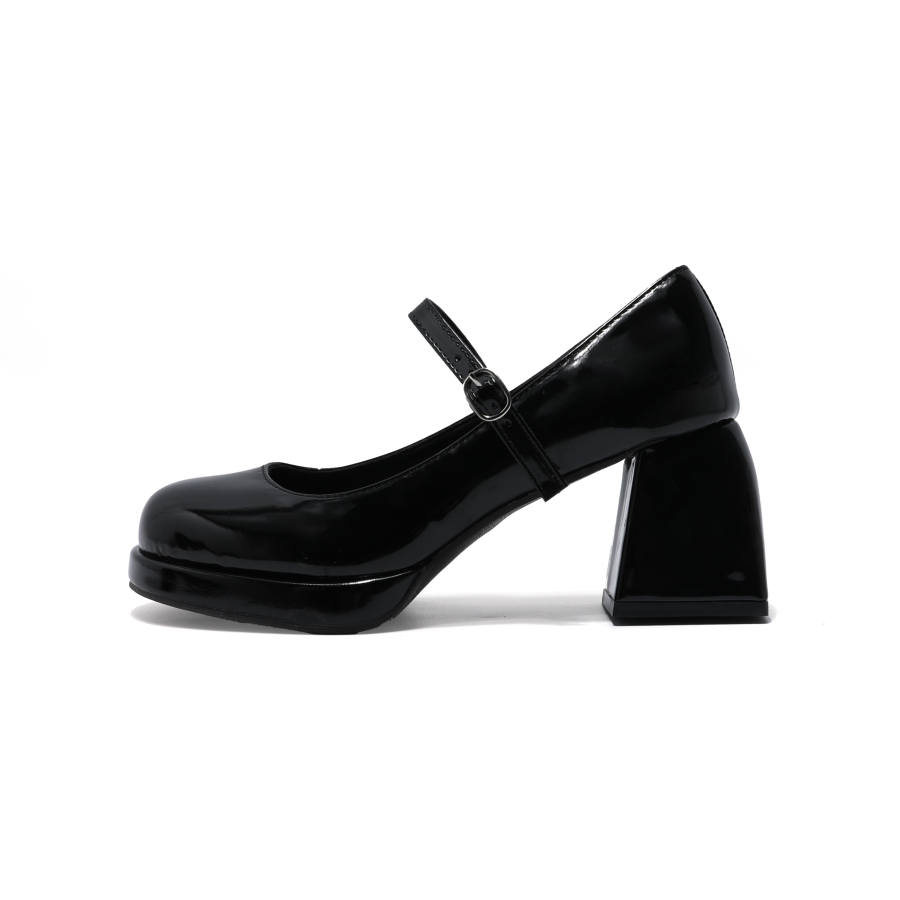 DANGLIANG Mary Jane Shoes Women's Black