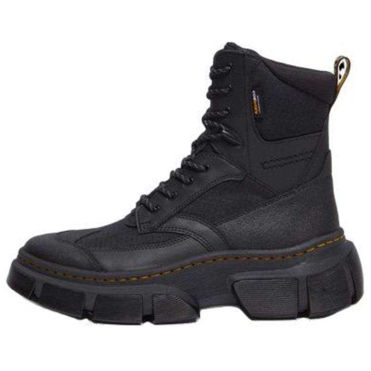 Dr.Martens Dr.Martens DMXL Practical Leather Short Combat Boots Unisex Black