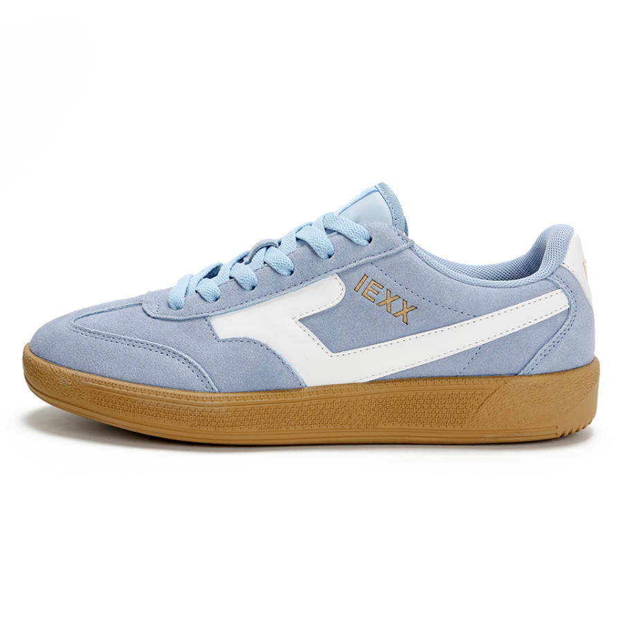 IEXX German Army Trainers Slip Resistant Abrasion Resistant Low top Skateboard Shoes Unisex Product Moon Blue