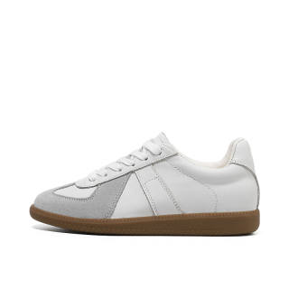 ONN Cow Leather Low top Skateboard Shoes Women's White