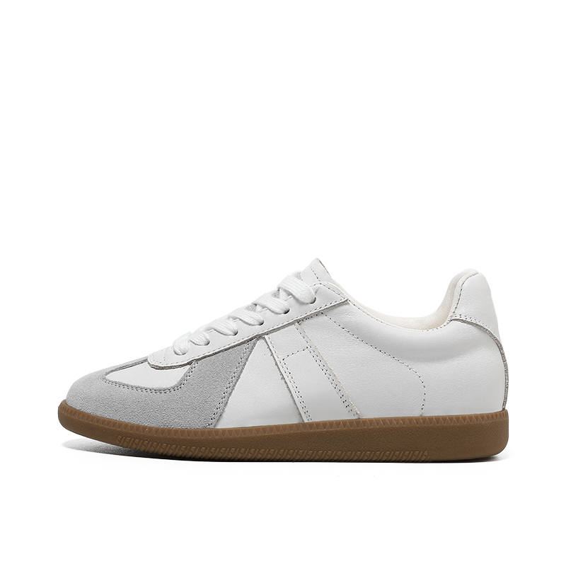 ONN Cow Leather Low top Skateboard Shoes Women's White
