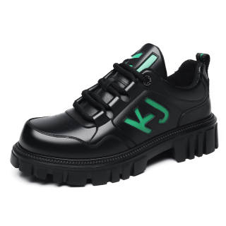 KJ Men's Casual Shoes Men's Black