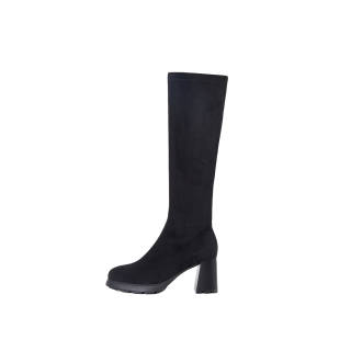 PT'SON Knee high Boots Women's Black