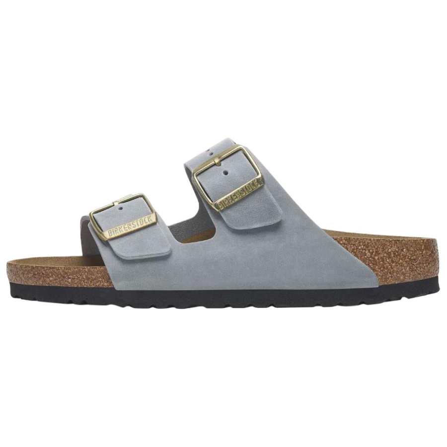 Birkenstock Arizona EVA Abrasion Resistant Abrasion Resistant Slide Slippers Women's Gray Regular Loose Fit