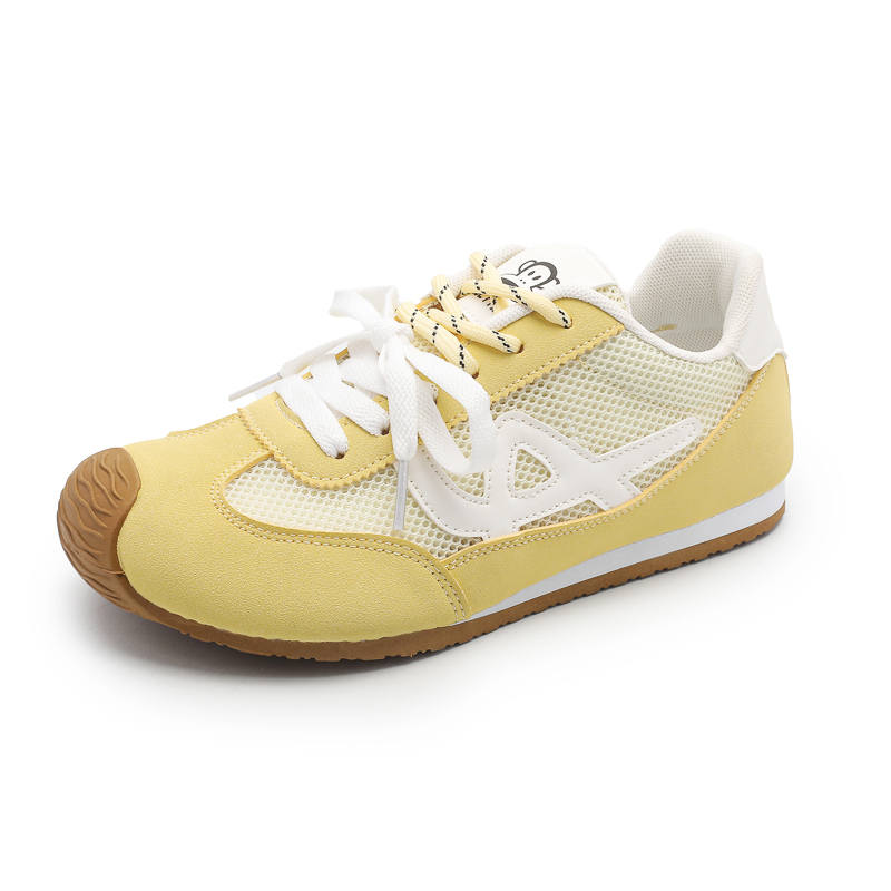 PAUL FRANK Abrasion Resistant, Breathable, Lightweight Coverage Low top Casual Shoes Women's Ginger Yellow