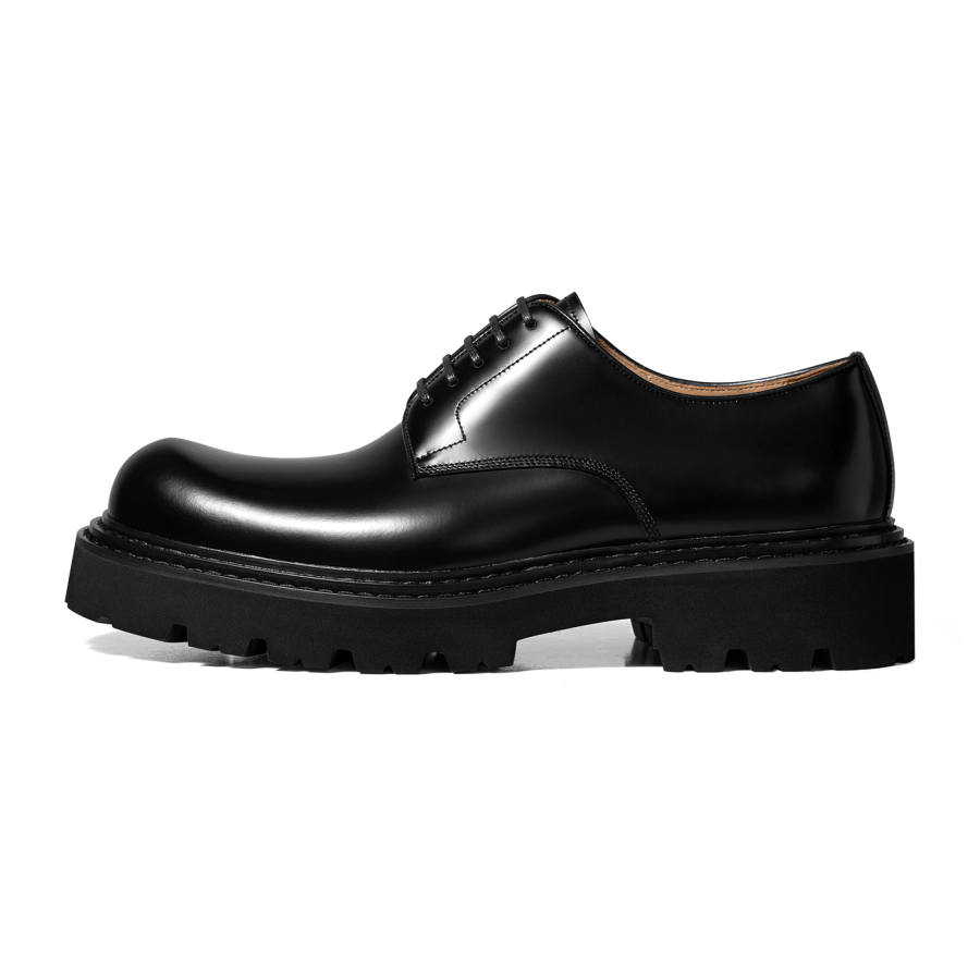 THOM WILLS Cleanfit Casual Leather Shoes Men's Black