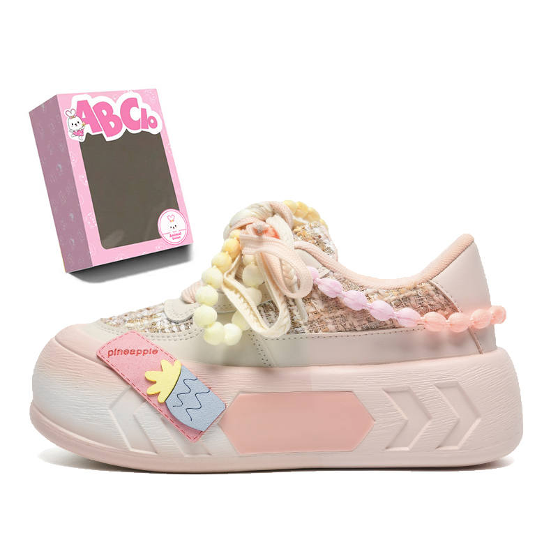 ABCIO Synthetic Leather Low top Skateboard Shoes Women's